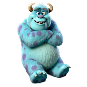 Sulley Hugging Boo Png Lii PNG Image