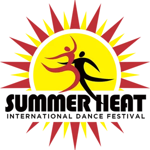 Summer Heat Dance Festival Logo PNG Image