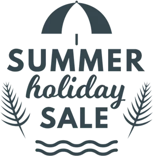 Summer Holiday Sale Graphic PNG Image