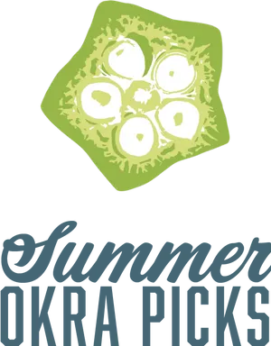 Summer Okra Picks Graphic PNG Image