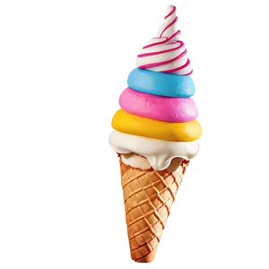 Summer Vibes Ice Cream Cone Png Wqh59 PNG Image