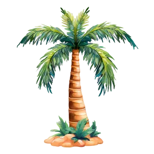 Summer Vibes Palm Tree Png Ift PNG Image