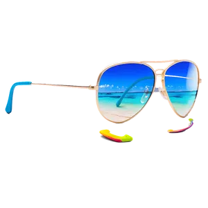 Summer Vibes Sunglasses Png 06252024 PNG Image