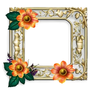 Summer Wedding Frame Png Lxh PNG Image