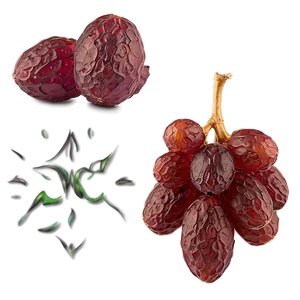 Sun-dried Grapes Raisins Png Rky PNG Image