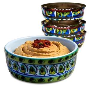 Sun-dried Tomato Hummus Png 06252024 PNG Image