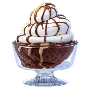 Sundae Ice Cream Cup Png Bab PNG Image