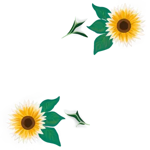 Sunflower Design Transparent Png Nnc PNG Image