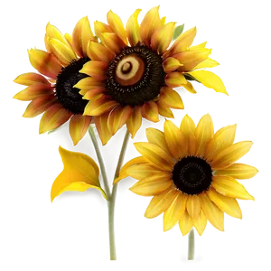 Sunflower Petals Transparent Png Ljy PNG Image