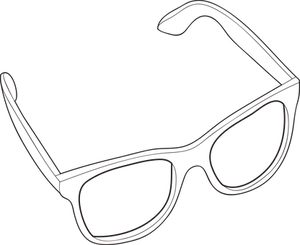 Sunglasses Outline Vector PNG