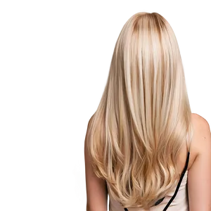 Sunny Blond Hair Highlights Png 29 PNG Image