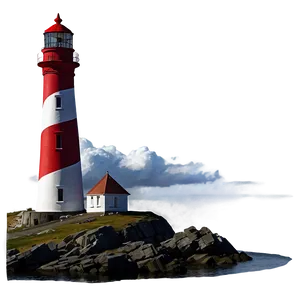 Sunny Lighthouse Scene Png 86 PNG Image
