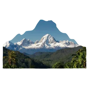 Sunny Mountain Range Png 06202024 PNG Image