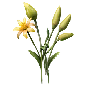 Sunny Yellow Flowers Png Mlo15 PNG Image