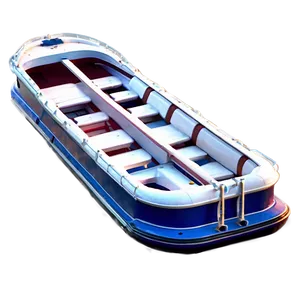 Sunset Cruise Pontoon Png Lpw33 PNG Image