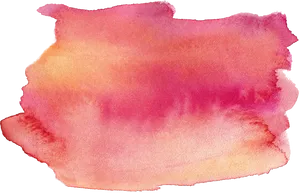 Sunset Gradient Watercolor Texture PNG