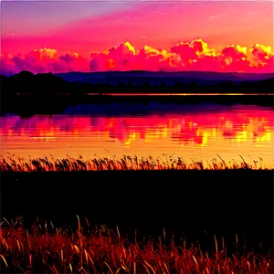 Sunset Mirage Picture Png Ypy92 PNG Image