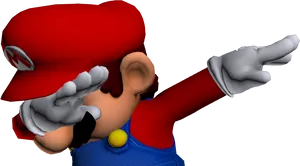 Super_ Mario_3 D_ Render PNG Image