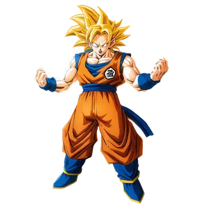 Super Saiyan 3 Goku Power Up Png Qag72 PNG Image