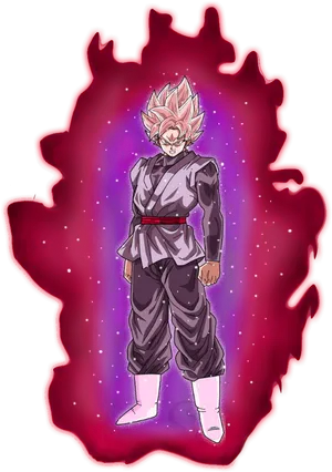 Super Saiyan Aura Illustration PNG Image