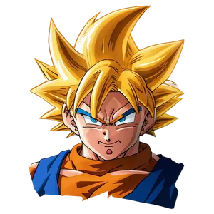 Super Saiyan Goku Hair Png 46 PNG Image