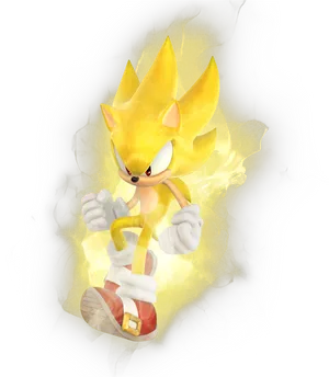 Super_ Sonic_ Transformation.png PNG Image