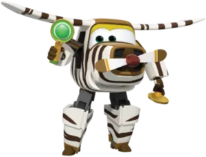 Super Wings Bello Character PNG Image