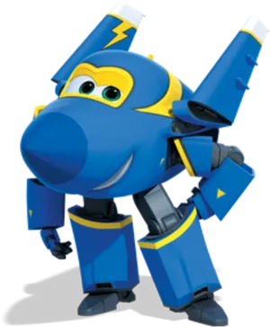 Super Wings Character Jerome Image PNG Image