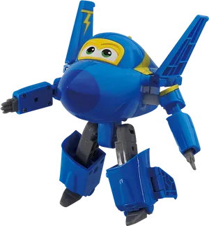 Super Wings Character Jerome Toy PNG Image