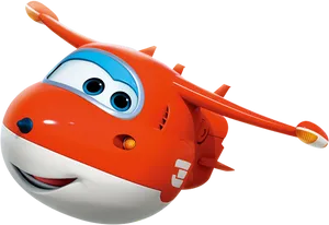 Super Wings Jett Character Image PNG Image