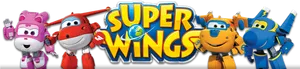 Super Wings Team Banner PNG Image