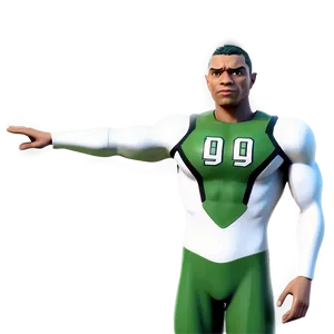 Superhero Figure Number99 PNG Image