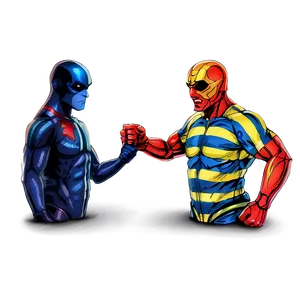 Superhero_ Fist_ Bump PNG Image