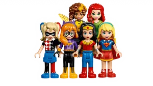 Superhero_ Girls_ Figurines_ Collection PNG Image