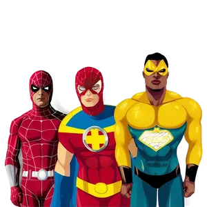 Superhero Team Png Inp32 PNG Image