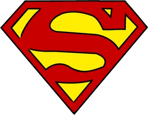 Superman Logo Classic PNG Image