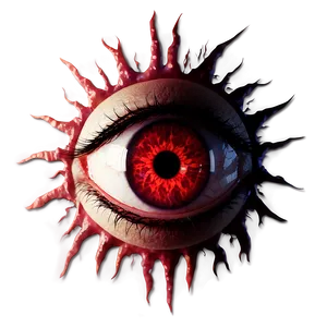 Supernatural Red Eye Glow Png 1 PNG Image