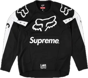 Supreme Fox Motocross Jersey PNG