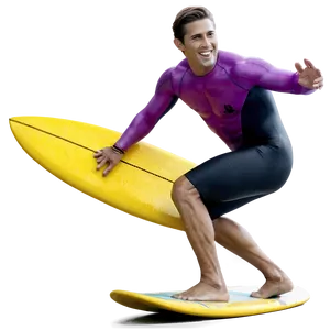 Surfer Action Pose Png 97 PNG Image