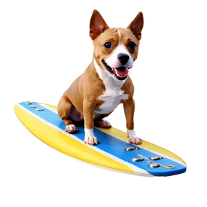 Surfing Dog PNG Ljt36 PNG