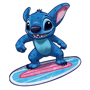 Surfing Stitch Png 05032024 PNG Image