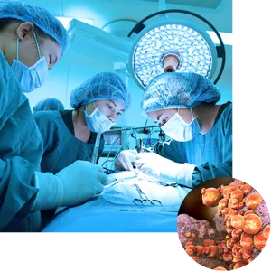 Surgical Teamin Operation Room PNG Image