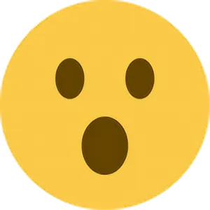 Surprised Emoji Expression.png PNG Image