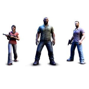 Survivor Team Left 4 Dead 2 Png Wyv PNG Image