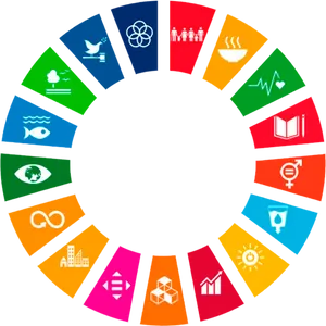 Sustainable Development Goals Icons Circle PNG Image