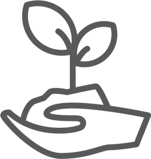 Sustainable Growth Icon PNG Image