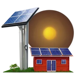 Sustainable Solar Power Png Bhy PNG Image