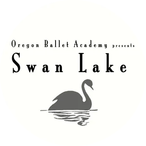 Swan Lake Ballet Presentation PNG Image