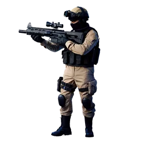 Swat Sniper Ready Png 95 PNG Image