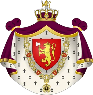 Swedish Royal Coatof Arms PNG Image